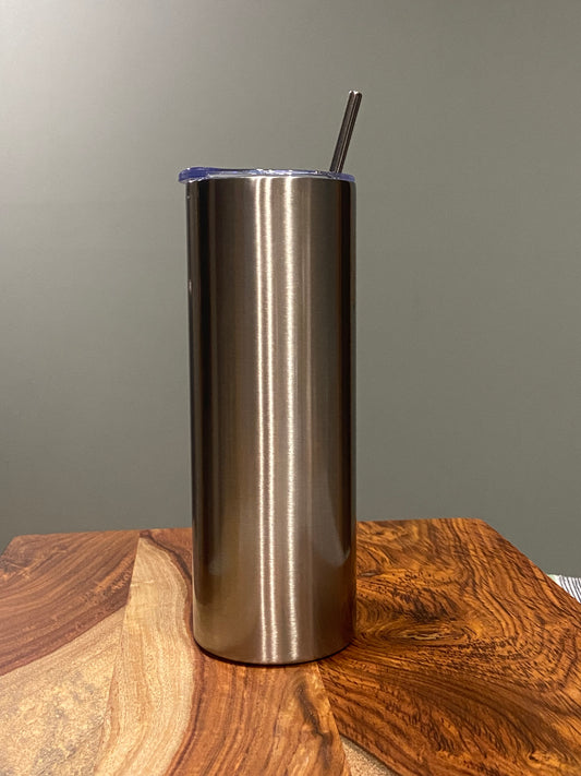 Stainless steel tumbler 20oz skinny